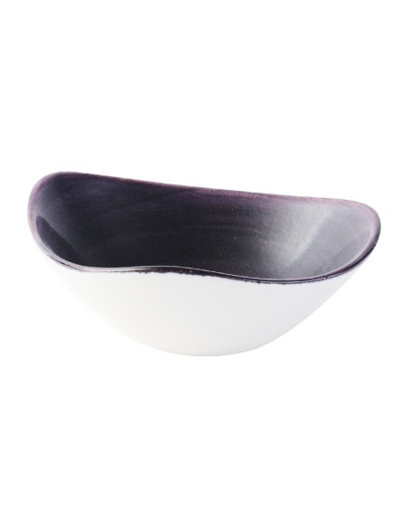Bols triangulaires Churchill Stonecast Patina Purple 235 mm - Lot de 12