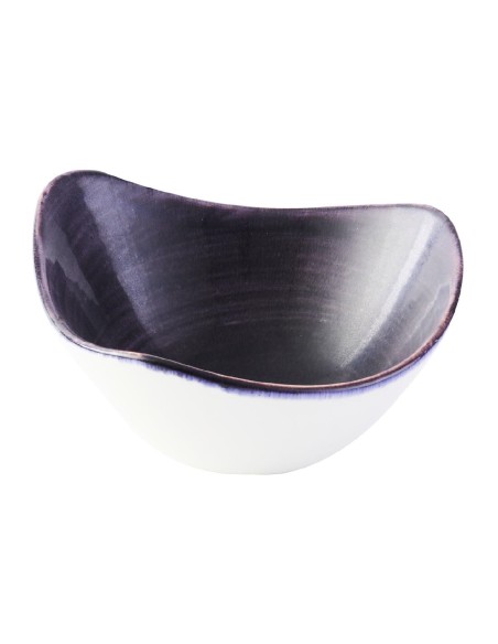 Bols triangulaires Churchill Stonecast Patina Purple 153mm - Lot de 12
