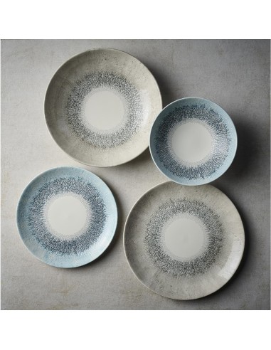 Assiettes Churchill Fusion Blue 288mm - Lot de 12