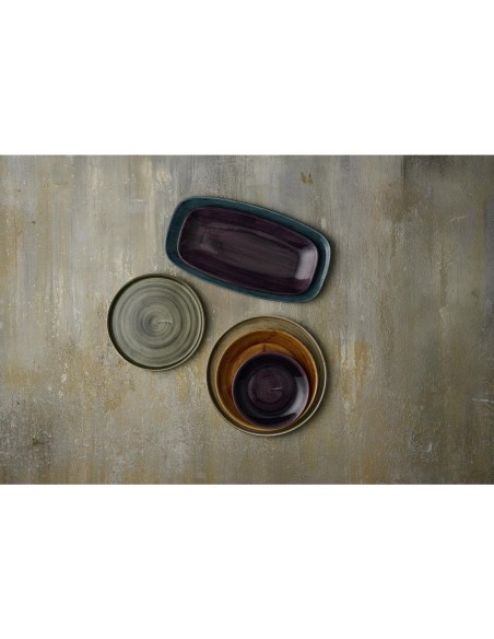 Assiettes Churchill Stonecast Patina Purple 260mm - Lot de 12