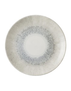 Assiettes Churchill Studio Prints Fusion Grey 260 mm - Lot de 12