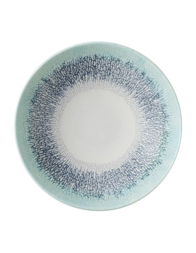 Assiettes Churchill Studio Prints Fusion Blue 182mm - Lot de 12