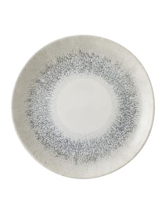 Assiettes Churchill Studio Prints Fusion Grey 217mm - Lot de 12