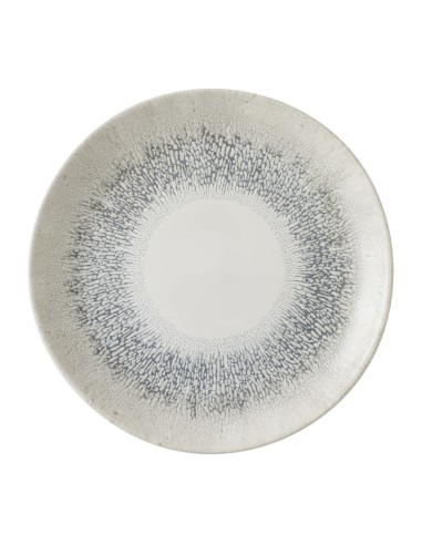 Assiettes Churchill Studio Prints Fusion Grey 217mm - Lot de 12