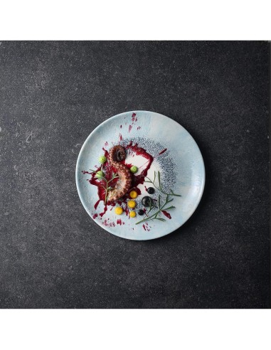 Assiettes Churchill Fusion Blue 260mm - Lot de 12