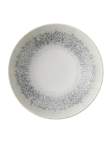 Assiettes Churchill Fusion Grey 182mm - Lot de 12