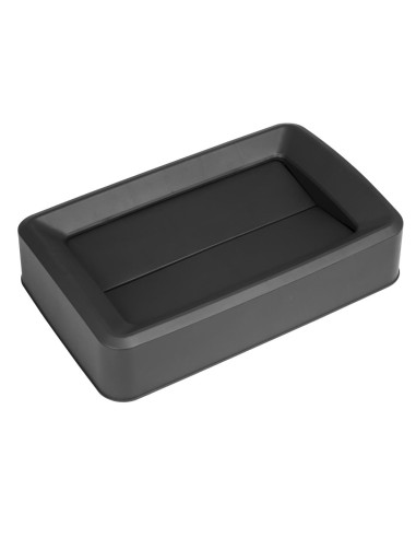 Couvercle noir Jantex 60/80L pour poubelles Slim