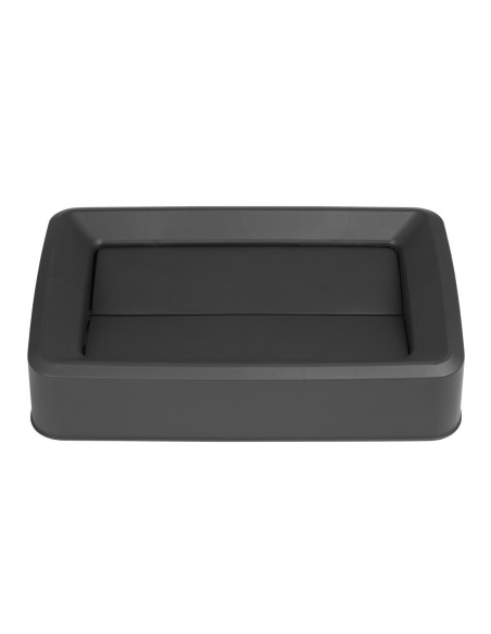 Couvercle noir Jantex 60/80L pour poubelles Slim