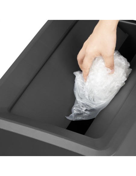 Couvercle noir Jantex 60/80L pour poubelles Slim