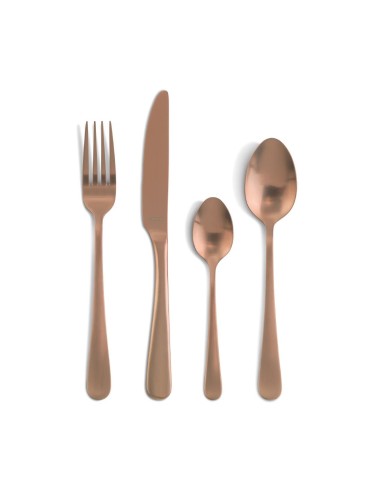 Cuillères à café moyennes Amefa Blush cuivre - lot de 12