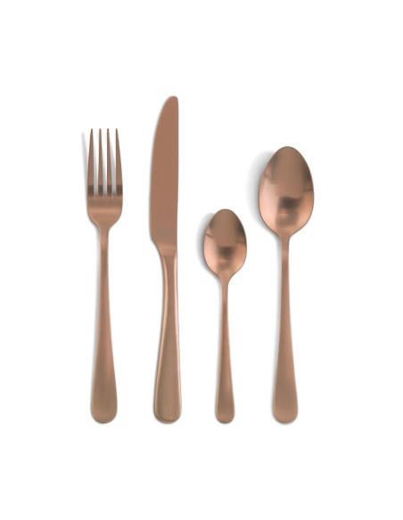 Cuillères à café moyennes Amefa Blush cuivre - lot de 12