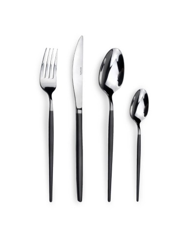 Fourchettes noires Soprano Amefa - lot de 12