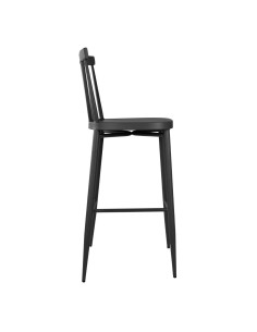 Tabourets hauts aluminium noir Bolero Windsor - lot de 2 2