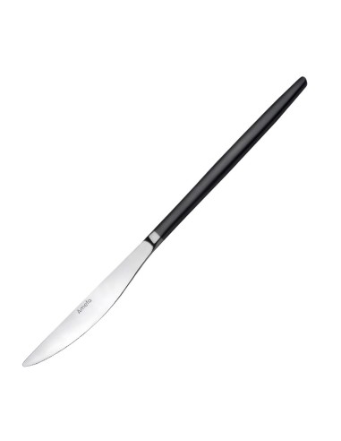 Couteaux de table noirs Soprano Amefa - lot de 12