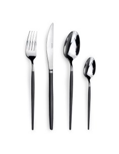 Couteaux de table noirs Soprano Amefa - lot de 12 2