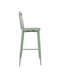 Tabourets hauts aluminium Bolero Windsor verts - lot de 2 2