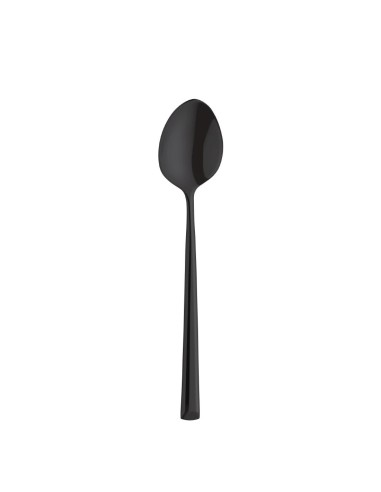 Cuillères à café moyennes Amefa Metropole PVD noires - lot de 12