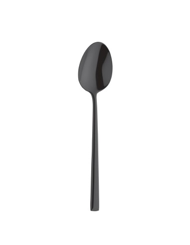 Cuillères à dessert Amefa Metropole PVD noires - lot de 12