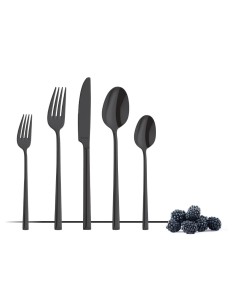 Cuillères à moka Amefa Metropole PVD noires - lot de 12 2