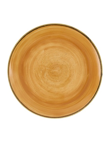 Assiettes Stonecast Tangerine 260 mm - Lot de 12
