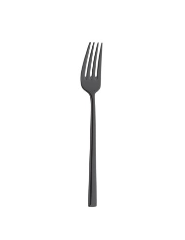 Fourchettes à dessert Amefa Metropole PVD noires - lot de 12