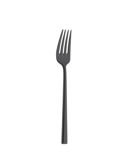 Fourchettes à dessert Amefa Metropole PVD noires - lot de 12
