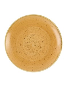 Assiettes Stonecast Tangerine 165 mm - Lot de 12