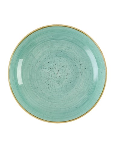 Assiettes coupes Churchill Stonecast Mint 182 mm - Lot de 12