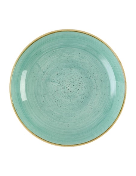 Assiettes coupes Churchill Stonecast Mint 182 mm - Lot de 12