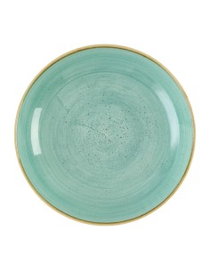 Assiettes coupes Churchill Stonecast Mint 248 mm - Lot de 12 2