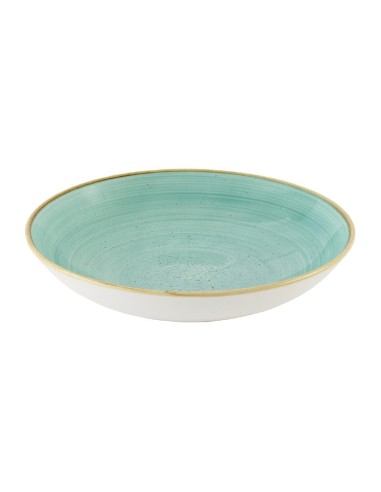 Assiettes coupes Churchill Stonecast Mint 182 mm - Lot de 12