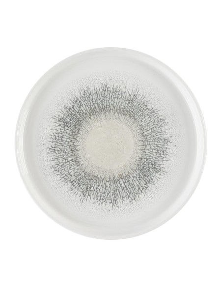 Assiettes Churchill Studio Prints Fusion Agate Grey 210 mm - Lot de 6