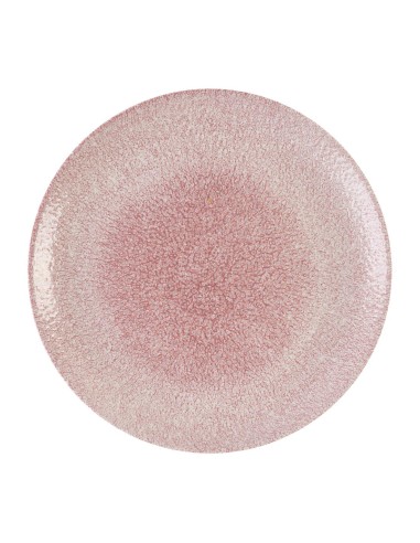 Assiettes Churchill Raku Rose Quartz 288mm - Lot de 12