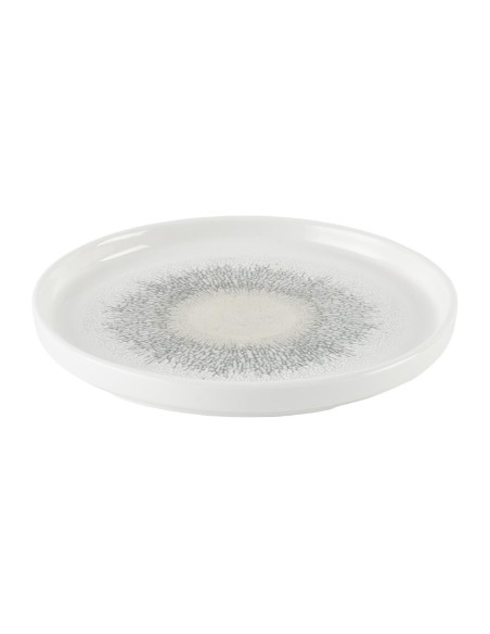 Assiettes Churchill Studio Prints Fusion Agate Grey 210 mm - Lot de 6