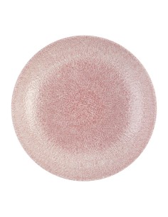 Assiettes coupes rondes Churchill Raku Rose Quartz 248 mm - Lot de 12