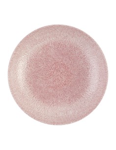 Assiettes coupe ronde Churchill Raku Rose Quartz - 12 pcs