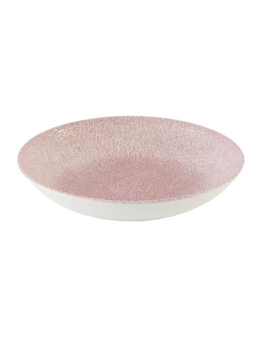Assiettes coupe ronde Churchill Raku Rose Quartz - 12 pcs