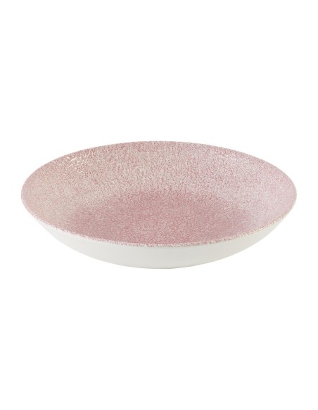 Assiettes coupe ronde Churchill Raku Rose Quartz - 12 pcs