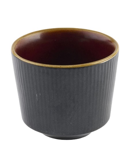 Pots à frites Churchill Nourish Tokyo Black 330 ml - Lot de 12