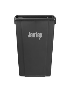 Poubelle Jantex Slim noire 80L - Gain de place 2
