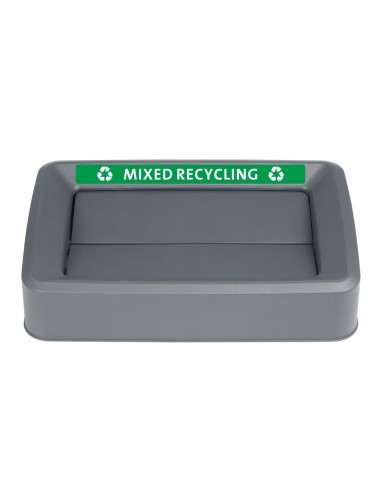 Couvercle gris Jantex pour poubelles Slim 60/80 L - Vente en ligne