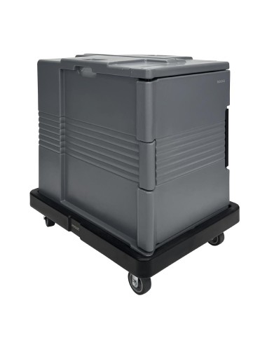 Chariot Vogue Thermo-Box 600 noir - transport sécurisé