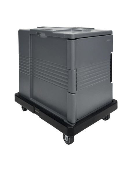 Chariot Vogue Thermo-Box 600 noir - transport sécurisé