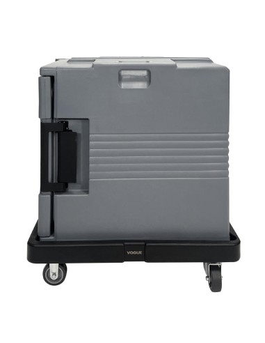 Chariot Vogue Thermo-Box 600 noir - transport sécurisé