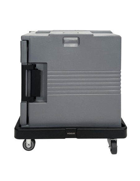 Chariot Vogue Thermo-Box 600 noir - transport sécurisé