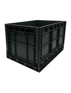 Caisse de transport pliante Vogue 594x396x353 mm - Noir