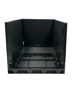 Caisse de transport pliante Vogue 594x396x353 mm - Noir 2