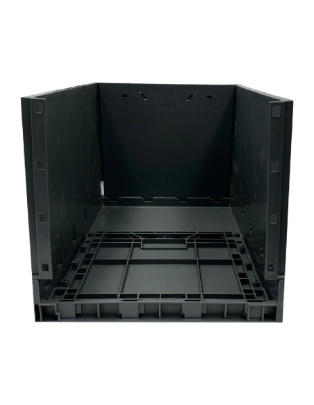 Caisse de transport pliante Vogue 594x396x353 mm - Noir
