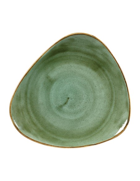 Assiettes Churchill Stonecast Vert 311mm - Lot de 6