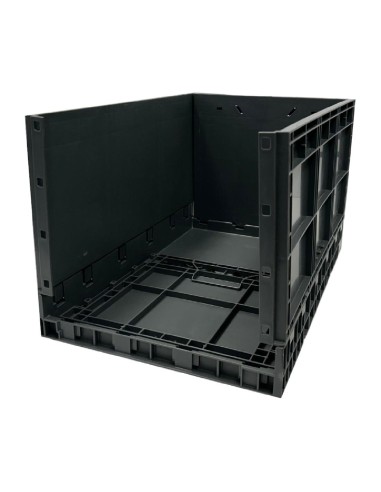 Caisse de transport pliante Vogue 594x396x353 mm - Noir